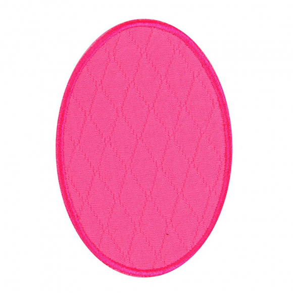 97488_Термозаплатка "Овал розовый"