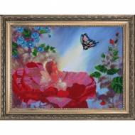 Набор для вышивания BUTTERFLY арт. 405 Маленькая фея 24х33 см