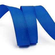 Лента Ideal репсовая в рубчик шир.25мм цв. 352 синий уп.27,42м