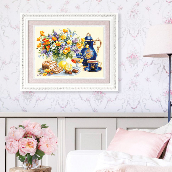 Набор для вышивания ЧУДЕСНАЯ ИГЛА арт.120-021 В лучших традициях 38х29 см