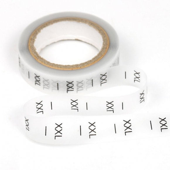 Размерники силикон XXL прозрачный 15х20 мм TBY в рул. 300 шт