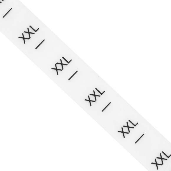 Размерники силикон XXL прозрачный 15х20 мм TBY в рул. 300 шт