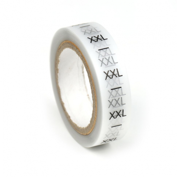 Размерники силикон XXL прозрачный 15х20 мм TBY в рул. 300 шт