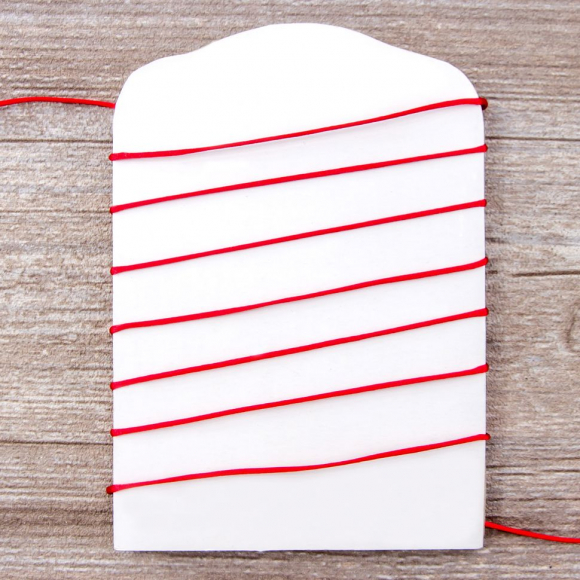 Шнур атласный мини-рулон, 1,5 мм, 4,5 м, цвет 14, красный