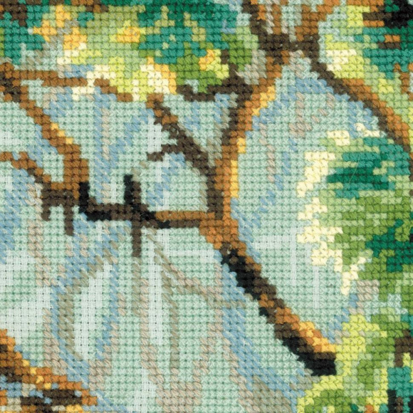 Набор для вышивания РИОЛИС арт.1549 Хозяин джунглей 30х40 см Набор для вышивания РИОЛИС арт.1549 Хозяин джунглей 30х40 см