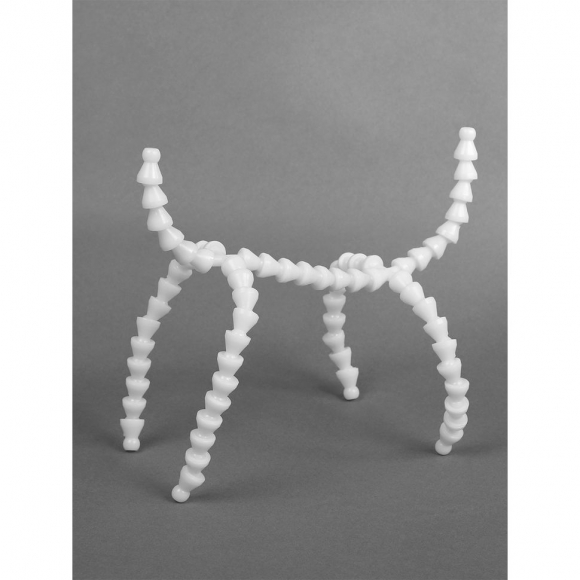 Скелет для игрушки с хвостом 32 см, передние лапы 10 звеньев 11см  задние лапы 12 звеньев -13см