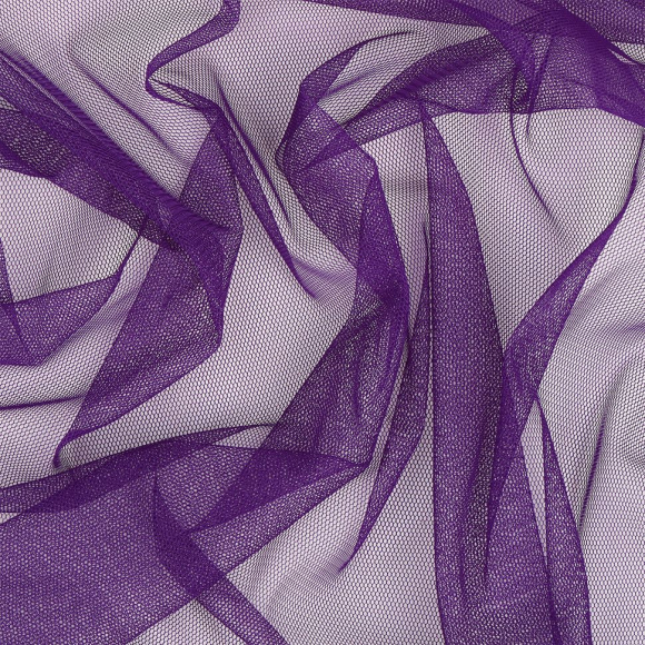 Сетка стрейч матовая арт.TBY-TL01 40г/м? 100% полиэстр ш.150см цв.72 фиолетовый рул.100м Сетка стрейч матовая арт.TBY-TL01 40г/м? 100% полиэстр ш.150см цв.72 фиолетовый рул.100м