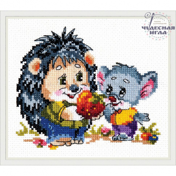 Набор для вышивания ЧУДЕСНАЯ ИГЛА арт.18-53 Корпоратив 14х12 см