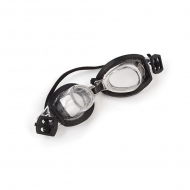 Очки со стеклом арт.КЛ.20379 черные 8см на резинке, пластик