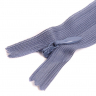 Молния потайная нераз 35см S-321 фиолетовый бледный SBS уп.100шт