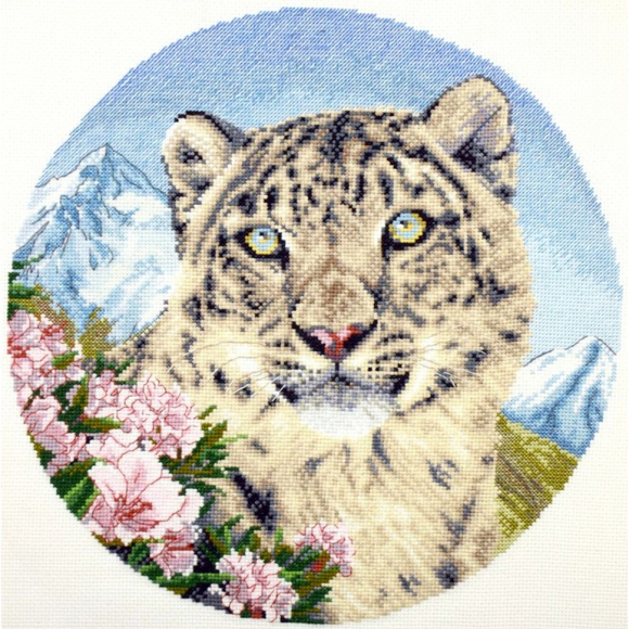 Набор для вышивания "Снежный барс"