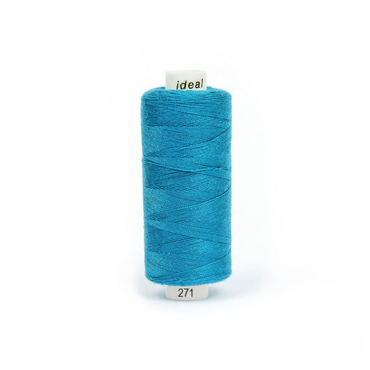 Нитки IDEAL бытовые 40/2 полиэстер 366м цв.271 синий