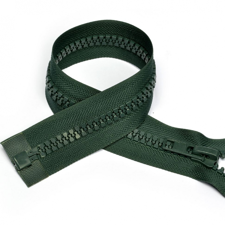 Молния MaxZipper трактор №8 1 замок, 50см, цв.F273 (265) т.зеленый уп.50шт