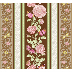 Ткань для пэчворка PEPPY 4702 Panel 135 г/м? 100% хлопок цв.881 уп.60х110 см
