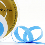 181852_Лента репсовая SAFISA, 10 мм, 25 м, цвет 65 голубой