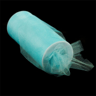 Фатин средней жесткости в шпульках блестящий,100% нейлон, арт.TBY.C шир.150мм цв.15 бирюзовый уп.22.86м