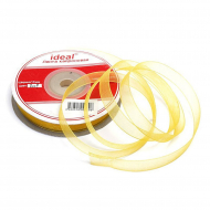 Лента капрон IDEAL арт.JF-001 шир.10мм цв.009 (4017/3009) бл.оранжевый уп.22,85 м