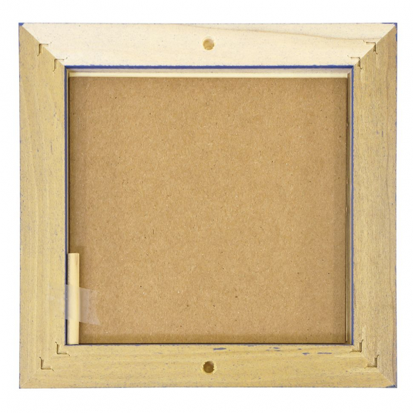 42062_Рамка деревянная цвет синий
