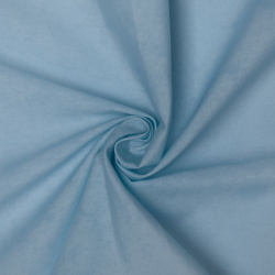 Ткань рубашечная 115 г кв.м 65% полиэстер, 35% хлопок шир.150 см арт.Р.24019.03 цв.03 голубой уп.25м