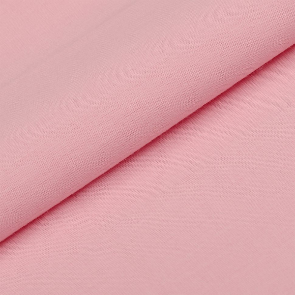 Ткань Батист 72 г/м? 100% хлопок шир.150 см арт.TBY.Bt.18 цв.св.розовый уп.5м