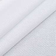 Канва Bestex hard арт.624010-14CT-H 100% Хлопок 50м. шир.150см цв.белый