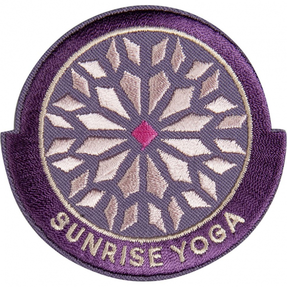 Термоаппликация "Йога - Восход солнца"