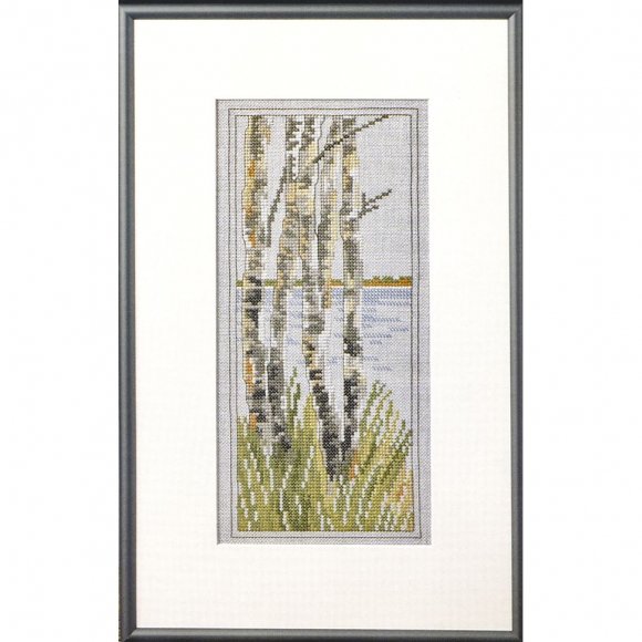 Набор для вышивания: "Березы"