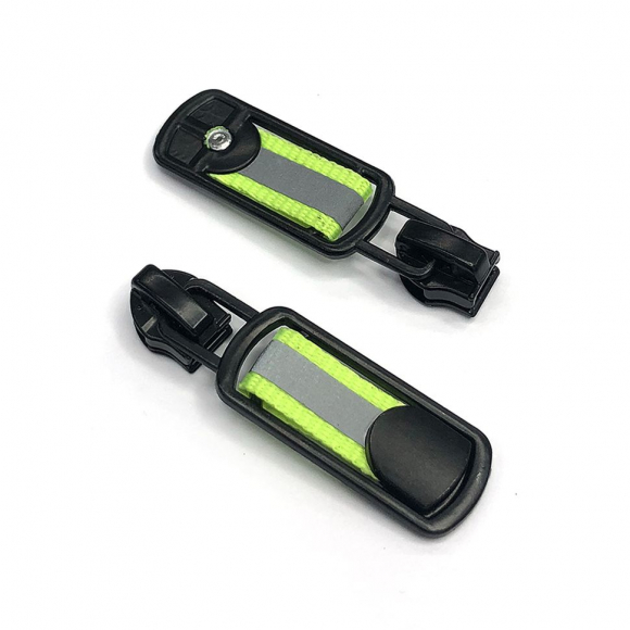 Замок MaxZipper автомат СП#5 F26 цв.черный/желтый уп.100шт