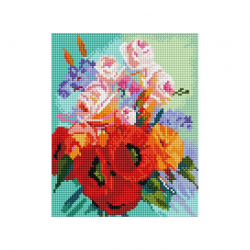 Набор Белоснежка для изготовления картин со стразами арт.БЛ.009-ST-PS Радость утра 20х25см