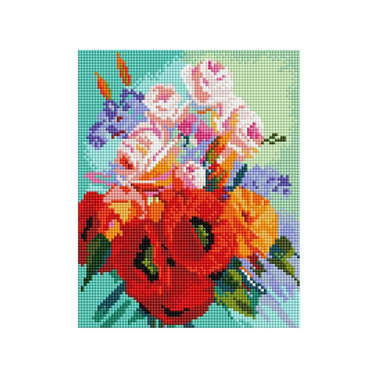 Набор Белоснежка для изготовления картин со стразами арт.БЛ.009-ST-PS Радость утра 20х25см