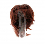 Парик Прямой короткий для кукол арт.КЛ.23365 П140 цв.Кашт