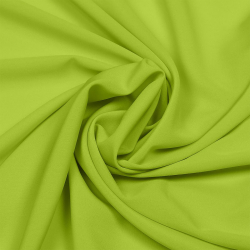 Ткань Софт Ниагара 80 г кв.м 96% полиэстер, 4% спандекс шир.150 см арт.TBY.1801.65 цв.65 желто-зеленый уп.25м