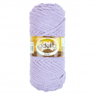 Пряжа ADELIA MIMI (100% полиэстер) 5х100г/80м цв.10 св.сиреневый