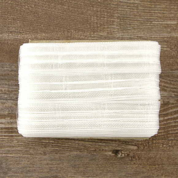 111733_Лента шторная прозрачная, равномерной сборки, 23 мм, нарезка 10 м