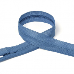 Молния MaxZipper пласт. потайная №3 60см н/р цв.F220 синий уп.50шт