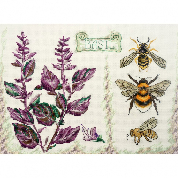 Набор для вышивания МАРЬЯ ИСКУСНИЦА арт.11.003.13 Базилик 25х18 см