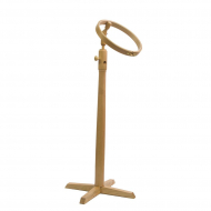 14558_Пяльцы напольные, круглые, диаметр 27,5 см