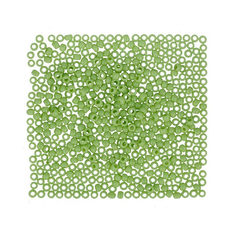 Бисер Япония "TOHO" 11/0  круглый 1  2.2 мм 5 х 5 г №0044 салатовый
