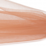 Еврофатин мягкий матовый Hayal Tulle арт.HT.S шир.300см, 100% полиэстер цв. 8 уп.50м - нежно персиковый