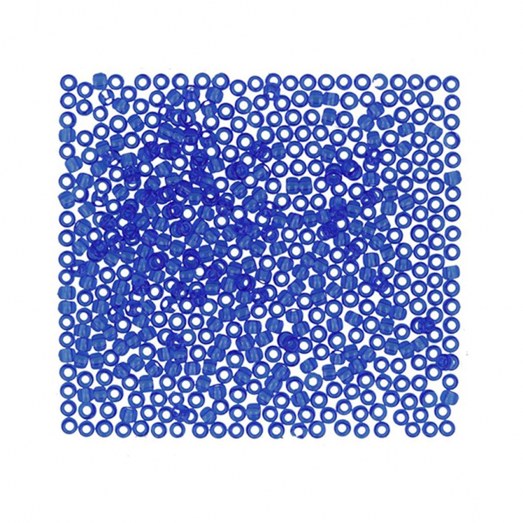 Бисер Япония "TOHO" 10/0  круглый 1  2.4 мм 5 х 5 г №0942 васильковый