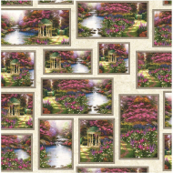 188047_Ткань для пэчворка "Thomas Kinkade"