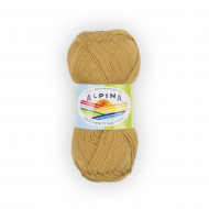 Пряжа ALPINA VIVEN (100% бамбук) 10х50г/405м цв.30 золотистый