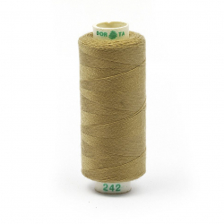 Нитки Dor Tak бытовые 40/2 полиэстер 366м цв.242 бежевый