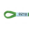 Нитки для вышивания Gamma мулине (0207-0819) 100% хлопок 24 x 8 м цв.0210 травяной