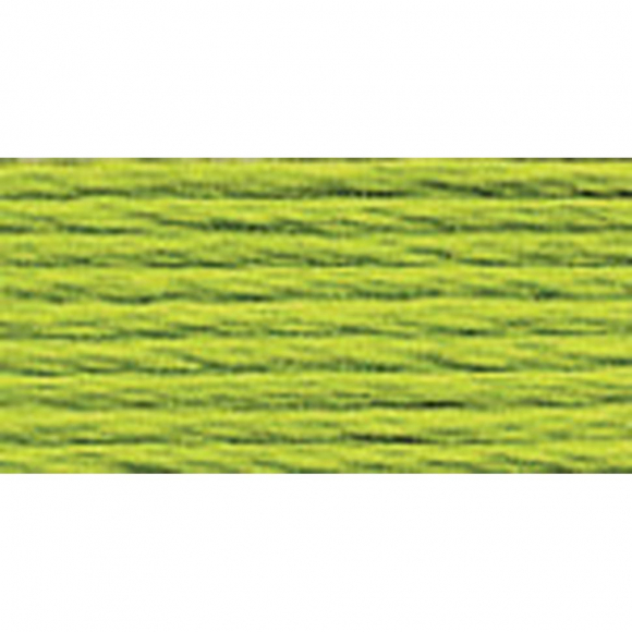 Нитки для вышивания Gamma мулине (3071-3172) 100% хлопок 24 x 8 м цв.3159 ярк.салатовый