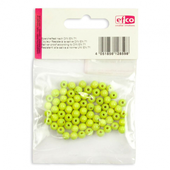 70810_Бусины деревянные неоновые