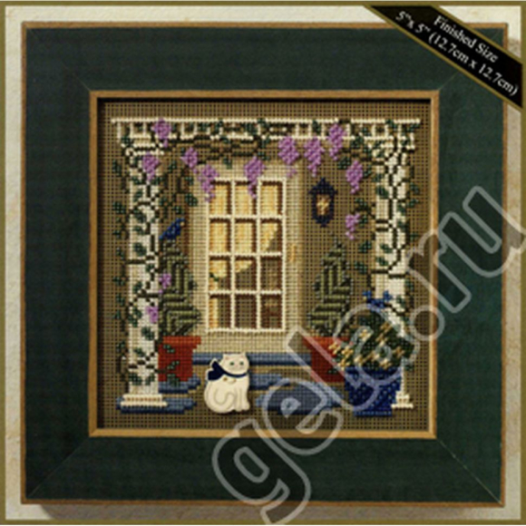 Набор для вышивания "Дом в глициниях" Набор для вышивания "Дом в глициниях"