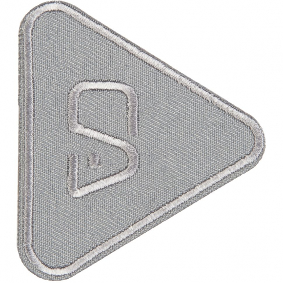 Термоаппликация "Треугольник (темно - серый)"