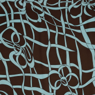 Ткань шелк Армани креп 90 г/м? 97% полиэстер, 3% лайкра шир.148 см арт.T.0549.1 цв.01 коричневый рул.25м