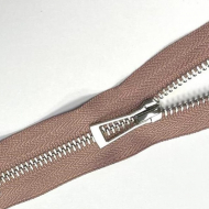 Молния мет. титан №5 никель н/р 18см D221 чайная роза